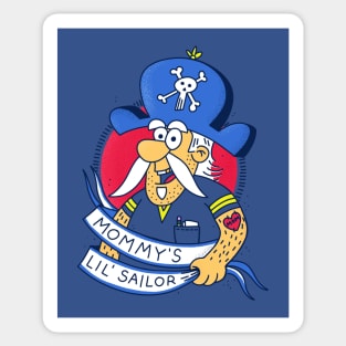 Mommy's Lil' Sailor Sticker